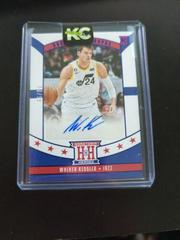 Walker Kessler #HHR-WKJ Basketball Cards 2022 Panini Chronicles Hometown Heroes Rookie Autographs Prices