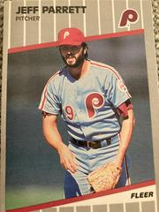 Jeff Parrett #U-112 Baseball Cards 1989 Fleer Update Prices