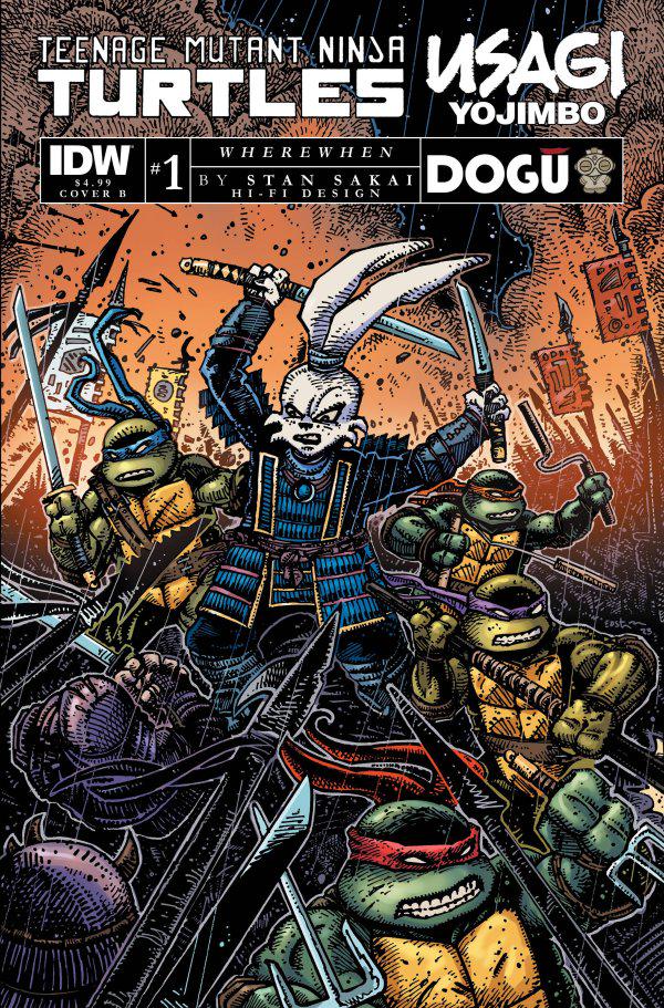 Teenage Mutant Ninja Turtles / Usagi Yojimbo: WhereWhen [Eastman B] #1 (2023) Comic Books Teenage Mutant Ninja Turtles / Usagi Yojimbo: WhereWhen