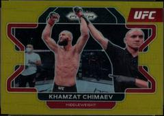 Khamzat Chimaev [Gold] Ufc Cards 2022 Panini Prizm UFC Prices