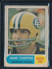 Frank Cosentino #107 Football Cards 1968 O Pee Chee CFL Prices