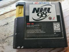 Cartridge (Front) | NHL 98 Sega Genesis
