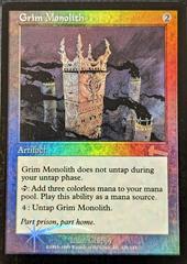 Grim Monolith [Foil] #126 Prices | Magic Urzas Legacy | Magic Cards