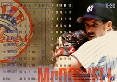 Rear | Jack McDowell Baseball Cards 1995 Fleer Update