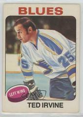 Ted Irvine #244 Hockey Cards 1975 O-Pee-Chee Prices