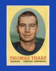 Thomas Tharp #31 Football Cards 1958 Topps CFL Prices