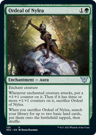 Ordeal of Nylea Magic Kamigawa: Neon Dynasty Commander