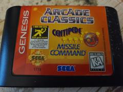 Cartridge (Front) | Arcade Classics Sega Genesis