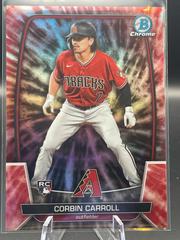 Corbin Carroll [Color Run Variation] #5 Baseball Cards 2023 Bowman Chrome Prices