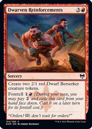 Dwarven Reinforcements [Foil] Magic Kaldheim