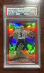Drew Brees [Back to Camera Red Refractor] #TC26 Football Cards 2009 Topps Chrome Prices