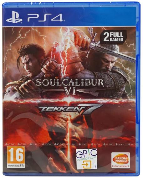 Soul Calibur VI & Tekken 7 PAL Playstation 4