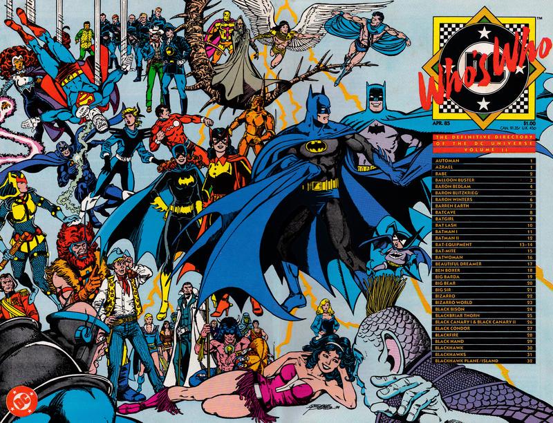 Who's Who #2 (1985) Comic Books Who's Who