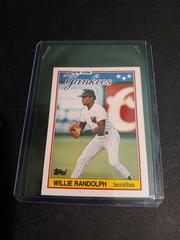 Wille Randolph #59 Baseball Cards 1988 Topps U.K. Mini Prices