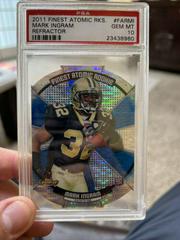 Mark Ingram Football Cards 2011 Topps Finest Atomic Rookie Refractor Prices