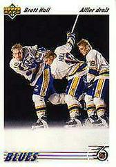 Brett Hull #464 Hockey Cards 1991 Upper Deck French Prices