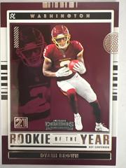 Dyami Brown #ROY-DBRO Football Cards 2021 Panini Contenders Rookie of the Year Prices
