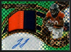 Jerry Jeudy [Green Prizm] Football Cards 2020 Panini Select Rookie Signatures Prices