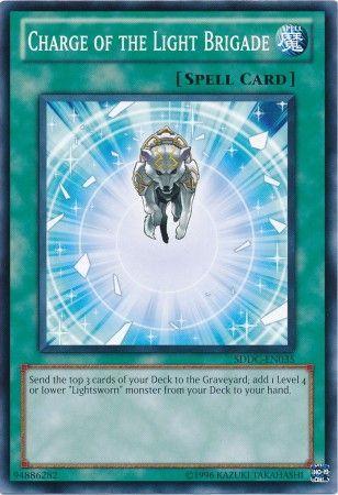 Charge of the Light Brigade SDDC-EN035 YuGiOh Structure Deck: Dragons Collide