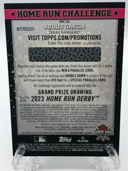 Back Of Card | Adolis Garcia [Series 2] Baseball Cards 2022 Topps Home Run Challenge Code