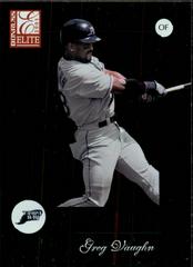 Greg Vaughn Baseball Cards 2001 Donruss Elite Prices