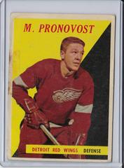 Marcel Pronovost Hockey Cards 1958 Topps Prices
