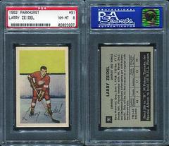 Larry Zeidel #91 Hockey Cards 1952 Parkhurst Prices