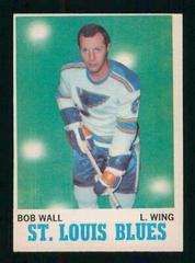 Bob Wall Hockey Cards 1970 O-Pee-Chee Prices