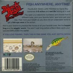 Black Bass Lure Fishing - Back | Black Bass Lure Fishing GameBoy