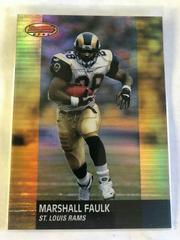 Marshall Faulk #7 Football Cards 2001 Bowman's Best Prices