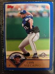 Luiz Vizcaino #383 Baseball Cards 2003 Topps Prices