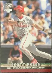 Scott Rolen #331 Baseball Cards 2000 Pacific Prices