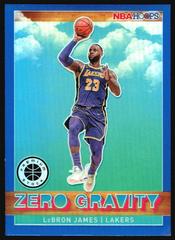 LeBron James Basketball Cards 2019 Panini Hoops Premium Stock Zero Gravity Prices