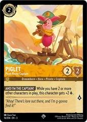 Piglet - Pooh Pirate Captain Lorcana Into the Inklands Prices