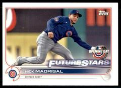 Nick Madrigal Baseball Cards 2022 Topps Opening Day Prices