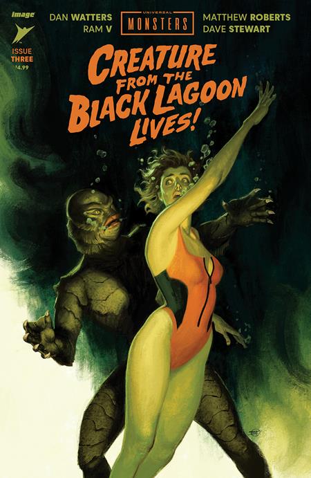 Universal Monsters: Creature from the Black Lagoon Lives! [Talaski] #3 (2024) Comic Books Universal Monsters: Creature From The Black Lagoon Lives