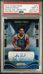 Jordan Poole [Mojo Prizm] Basketball Cards 2019 Panini Prizm Rookie Signatures Prices