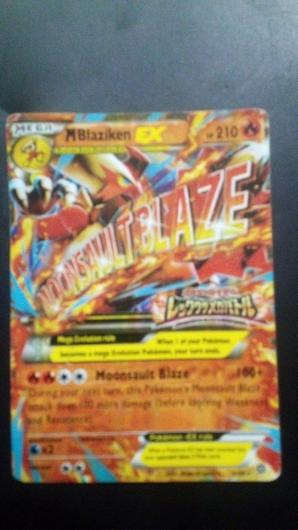 Mega Blaziken EX #XY86 photo