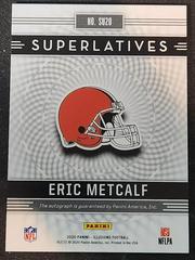 Back | Eric Metcalf [Orange] Football Cards 2020 Panini Illusions Superlatives