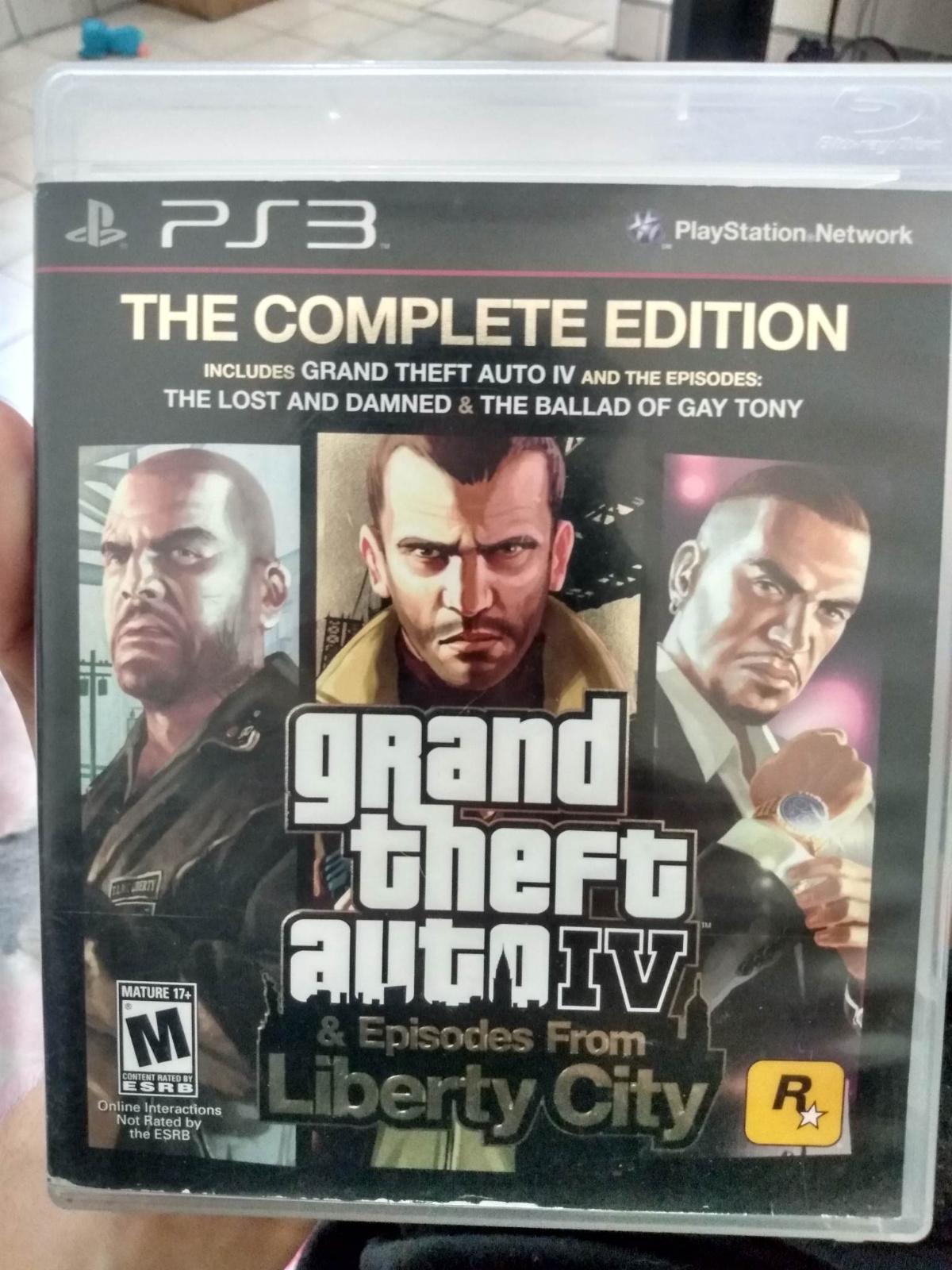 Grand Theft Auto IV Edition] Item, Box, and Manual