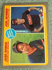 M. L. Prospects [J. Roman, J. Skinner] #646 Baseball Cards 1985 Fleer Prices