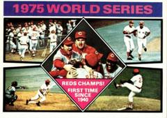 1975 World Series [Reds Champs!] #462 Baseball Cards 1976 Topps Prices