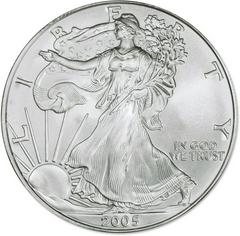2005 Coins American Silver Eagle Prices