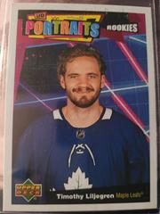 Timothy Liljegren Hockey Cards 2020 Upper Deck UD Portraits Prices