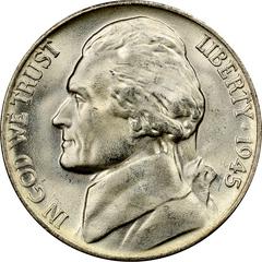 1945 P Coins Jefferson Nickel Prices