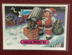 Sick NICK [Die-Cut] #596b 1988 Garbage Pail Kids Prices