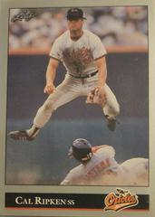Cal Ripken Jr. #52 Baseball Cards 1992 Leaf Prices