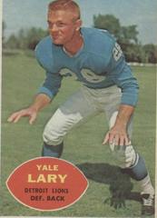 Yale Lary #48 Football Cards 1960 Topps Prices