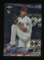 Shohei Ohtani [Pitching XFractor] Baseball Cards 2018 Topps Chrome Prices