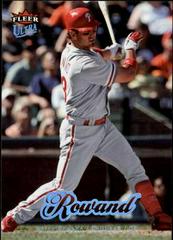 Aaron Rowand #137 Baseball Cards 2007 Ultra Prices